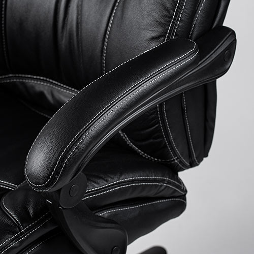 【アウトレット】本革レザーチェア 牛革 リクライニング オットマン内蔵 肘連動