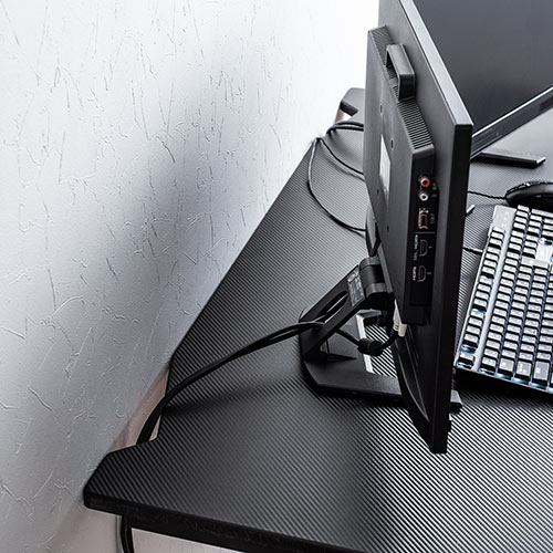 【アウトレット】ゲーミングデスク 幅1200mm 奥行600mm