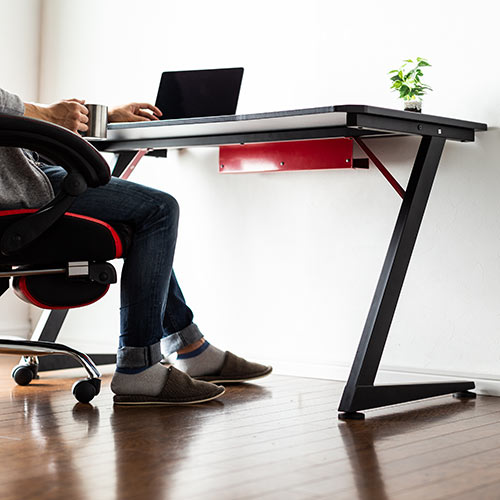 【アウトレット】ゲーミングデスク 幅1200mm 奥行600mm